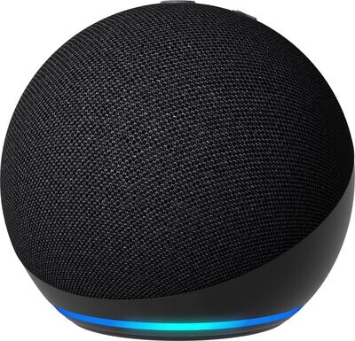 Amazon - Echo Dot (5th Gen) Smart Speaker with Alexa - Charcoal