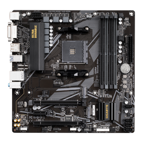 GIGABYTE B550M DS3H MotherBoard