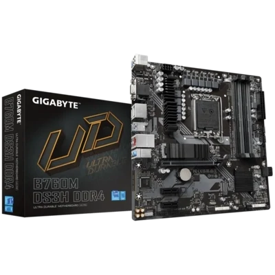 GIGABYTE  B760M DS3H DDR4 MotherBoard