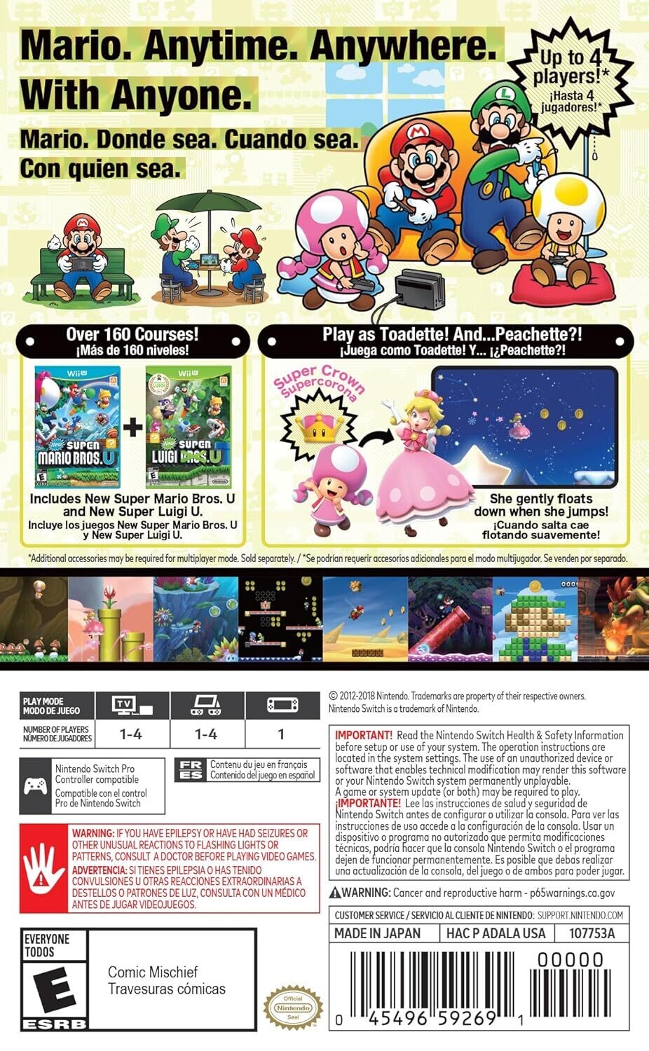 New Super Mario Bros. U Deluxe - Nintendo Switch