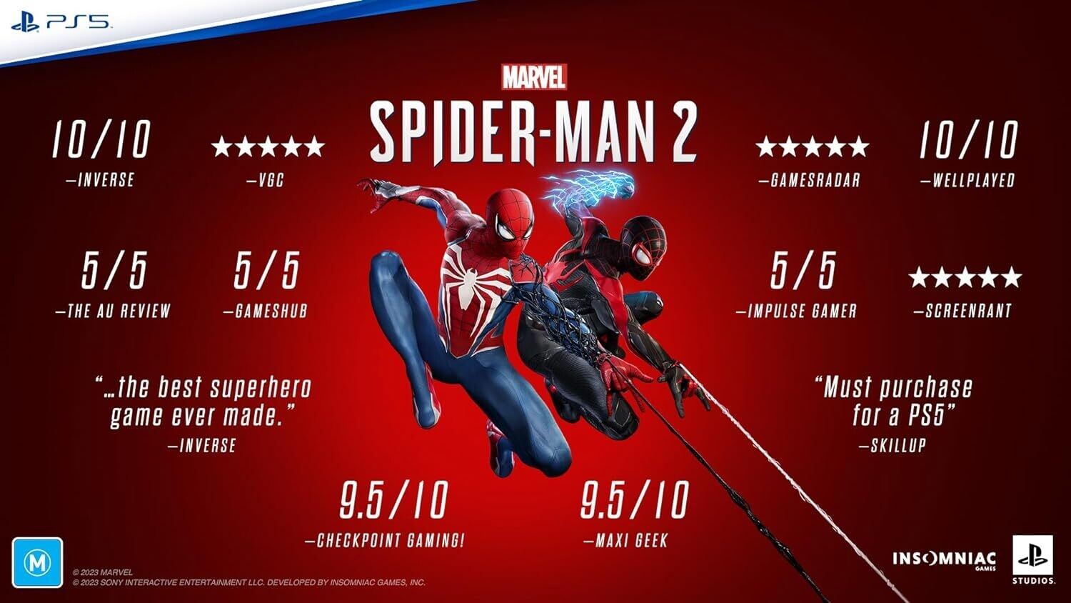 Marvel’s Spider-Man 2 Standard Edition - PlayStation 5