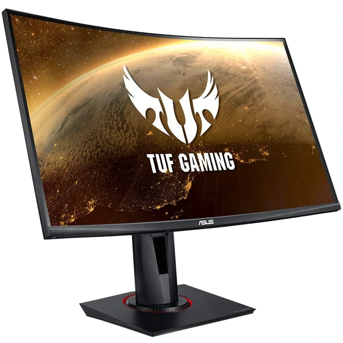 ASUS TUF Gaming 27” Curved Monitor, 1440P WQHD (2560 x 1440), 165Hz, Adaptive-sync, Freesync Premium, Extreme Low Motion Blur (ELMB), 1ms, 400 nits, DisplayHDR 400, DisplayPort and HDMI