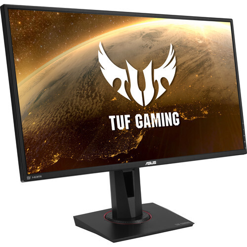 ASUS TUF Gaming 27&quot; 2K HDR Gaming Monitor - QHD (2560 x 1440), 165Hz (Supports 144Hz), 0.4ms, Extreme Low Motion Blur, Speaker, G-SYNC Compatible, VESA Mountable, DisplayPort, HDMI, Black