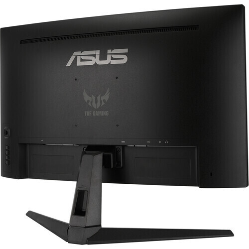 ASUS TUF Gaming VG27VH1B 27” Curved Monitor, 1080P Full HD, 165Hz (Supports 144Hz), Extreme Low Motion Blur, Adaptive-sync, FreeSync Premium, 1ms, Eye Care, HDMI D-Sub, BLACK