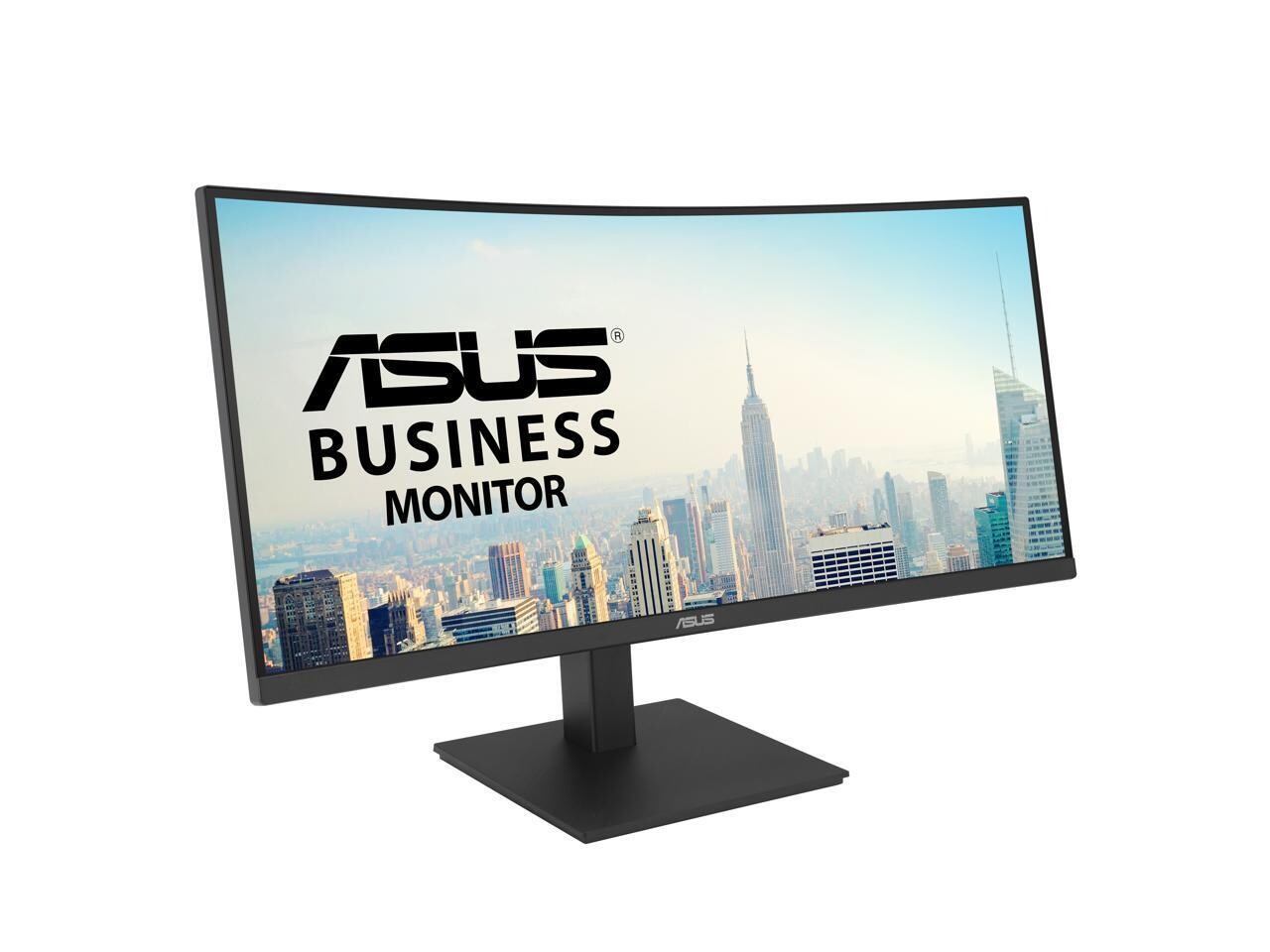 ASUS 34&quot; Ultrawide Curved USB-C Docking Monitor - 21:9 QHD (3440 x 1440), 1500R Curvature, 100Hz, Adaptive Sync, USB Hub, RJ45, Eye Care, Frameless, VESA Wall Mountable, Height Adjustable