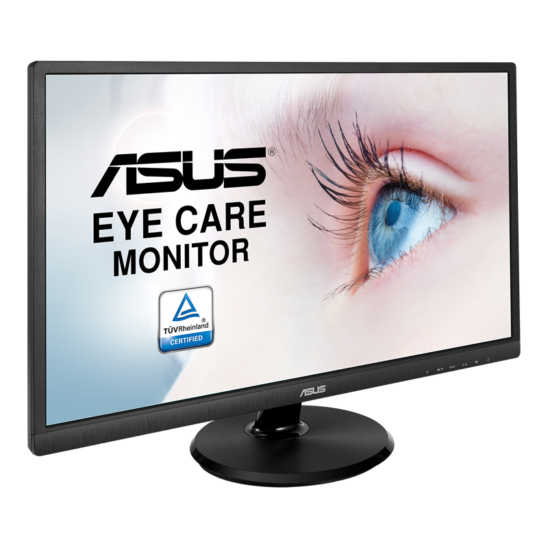 ASUS VA249HE Eye Care Monitor - 24 inch (23.8 inch viewable), Full HD, Flicker Free, Blue Light Filter, Anti Glare, HDMI