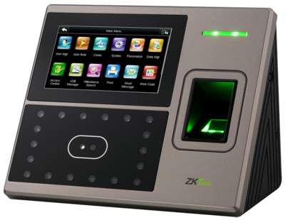 ZKTeco uFace 900Dual Mode Biometric Time and Attendance Terminal