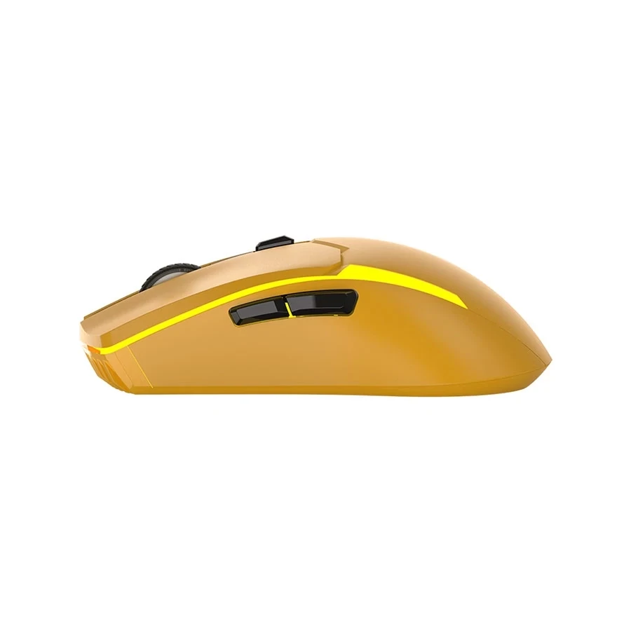 Fantech WGC2 Venom II RGB Rechargeable Wireless Yellow Gaming Mouse
