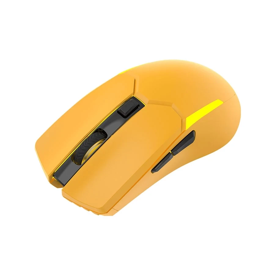 Fantech WGC2 Venom II RGB Rechargeable Wireless Yellow Gaming Mouse