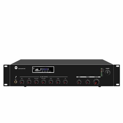 CMX 240W Economy Mixer Amp with Mp3/FM/SD/  Bluetooth, 3 Mic , 2 Aux ,70V/100V/4-16ohms.