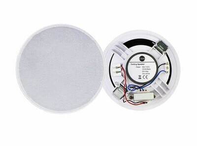 CMX 6.5&quot; Frameless Ceiling Speaker 6W/3W 100V – Quick-Mount, Full-Range Driver for Background Music &amp; Commercial Audio Systems