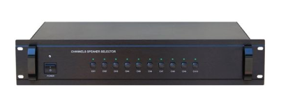 CMX 10 Zone Speaker Selector, expandable to 200 zone,  capacity to divide one amplifier into 10 zones, with fire alarm interface , Each zone power loading is 200W.