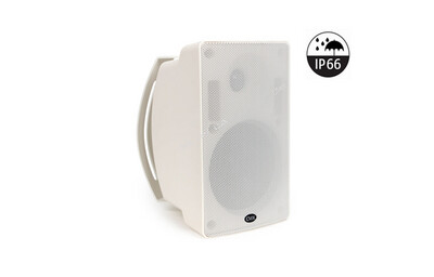 CMX WSK-420HW 4&quot; 2-Way Wall Mount Speaker – 20W/10W/5W/2.5W 100V/70V/8Ω, ABS Enclosure, Metal Grille, Quick Installation