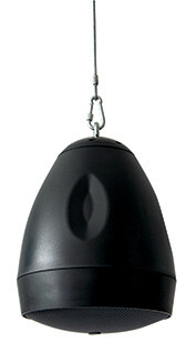 CMX ABS Pendant Speaker 30W 100V/70V/8Ω, 5.25&quot; 2-Way Indoor Hanging Speaker with IP44, Black – PSK-530K
