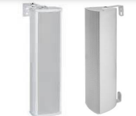 CMX 3&quot;+1&quot; 2-Way Outdoor Column Speaker, 40-20W, 100V, Aluminum, Slim size.
