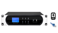 CMX CS-900 Digital Conference System Controller with USB Recording, CAT6/RJ45 &amp; 8-Pin Ports, LCD Display, 100–1000 Unit Capacity