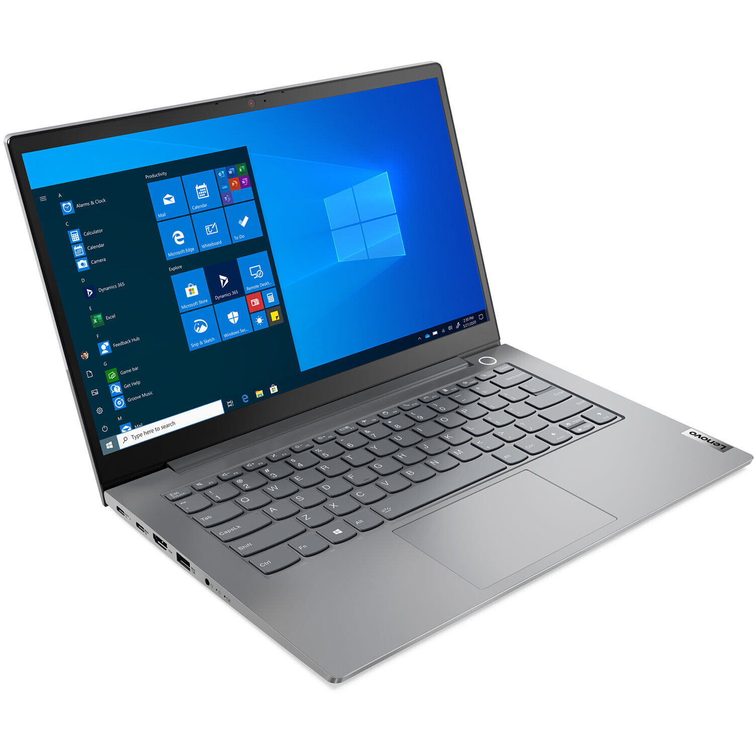 Lenovo ThinkBook 15 G2 ITL 15.6&quot; Laptop - Core i7-1165G7 - 8GB RAM - 512GB SSD - MX450 2GB - WIN 10 PRO K (Mineral Grey)