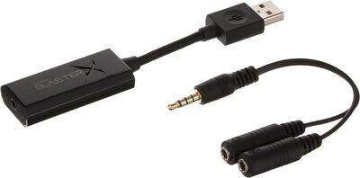Creative Sound BlasterX G1 7.1 Portable HD Gaming USB DAC and Sound Card