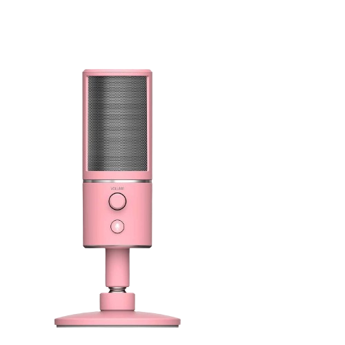Razer Seiren X USB Streaming Microphone: Professional Grade - Built-in Shock Mount - Supercardiod Pick-Up Pattern - Anodized Aluminum