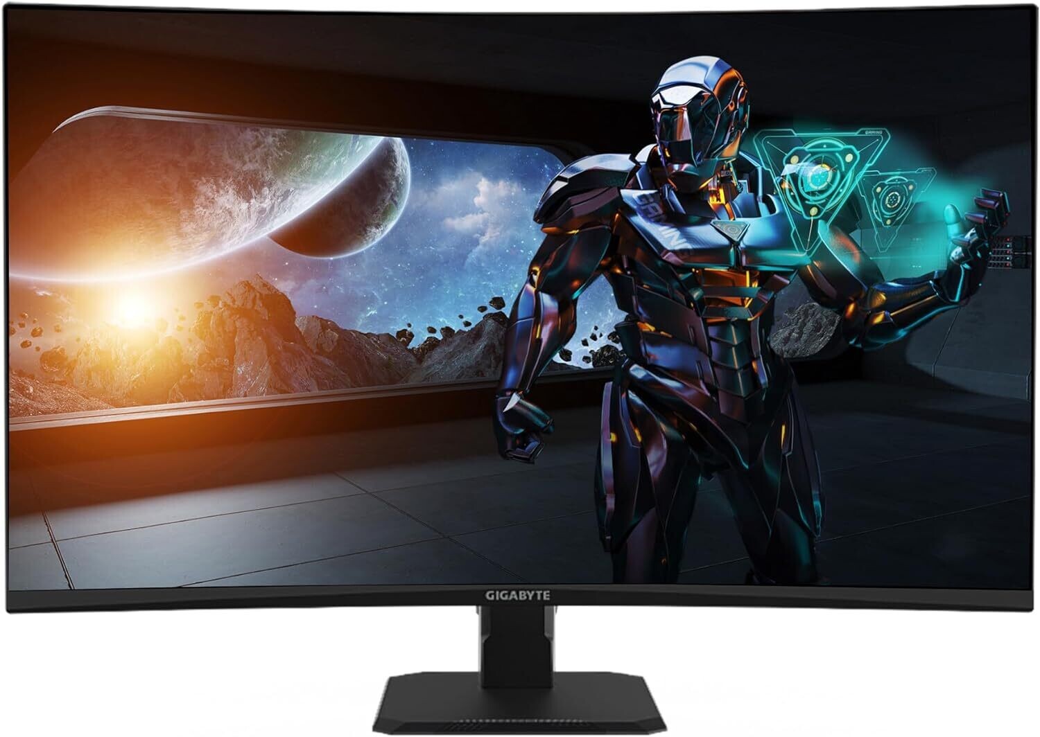 عرض خاص لفترة محدودة Gigabyte GS32QCA , 32 inch, 2K QHD (2560 x 1440) 1Ms 180Hz VA Curved, Gaming Monitor