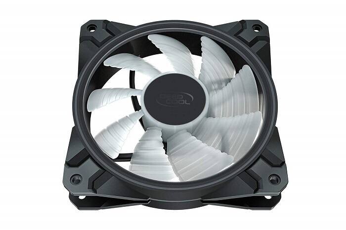 DEEPCOOL CF120 Plus 3 IN 1 RGB 120 mm Case Fan/Cooler| Support A-RGB motherboard synchronization - DP-F12-AR-CF120P-3P