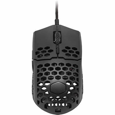 Cooler Master MM710 53G Gaming Mouse with Lightweight Honeycomb Shell, Ultralight Ultraweave Cable, Pixart 3389 16000 DPI Optical Sensor