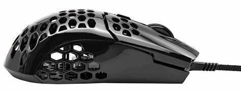 Cooler Master MM710 53G Gaming Mouse with Lightweight Honeycomb Shell, Ultralight Ultraweave Cable, Pixart 3389 16000 DPI Optical Sensor
