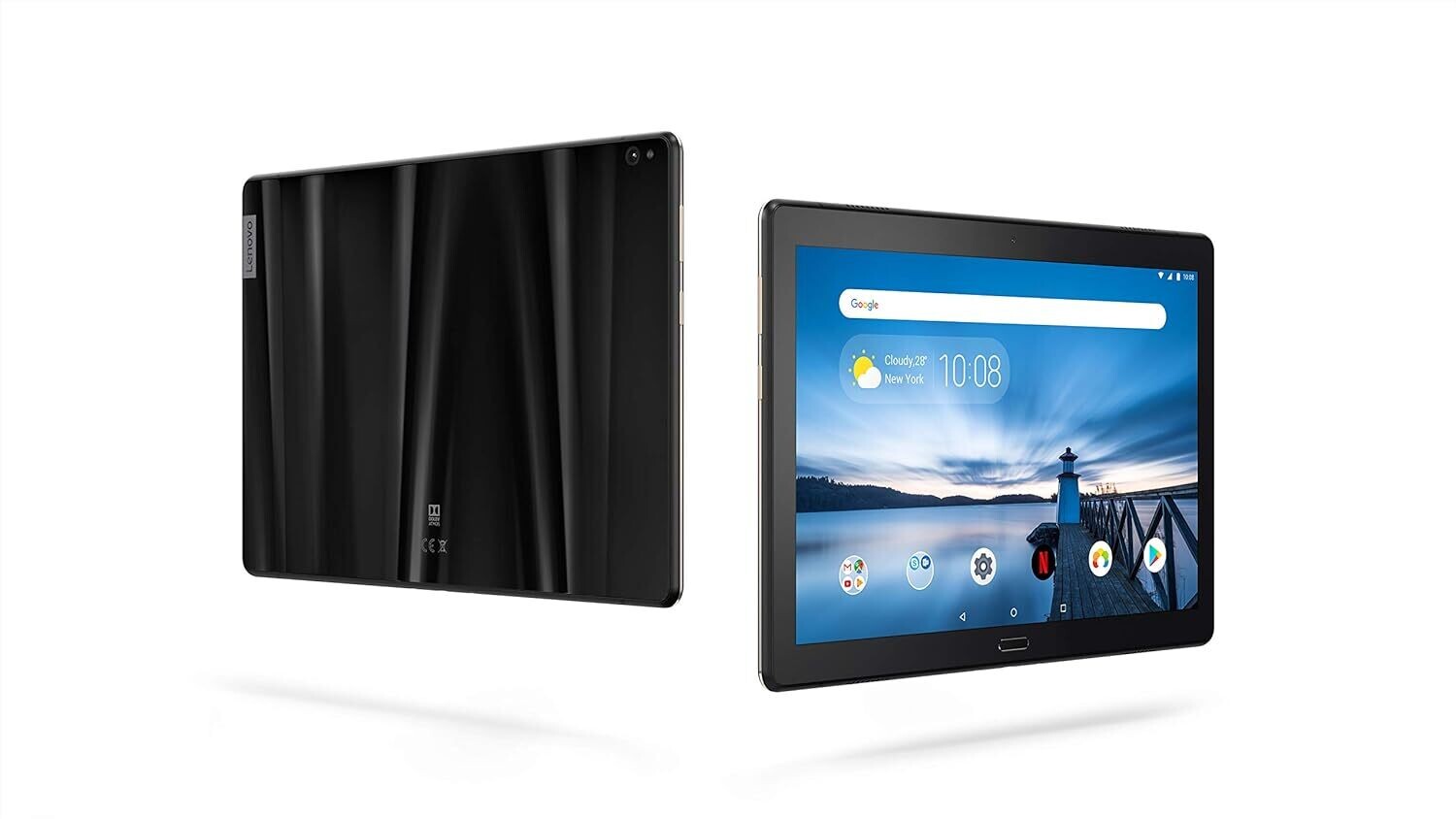 Lenovo Tab P10 Tablet (10.1 inch, 4GB RAM, 64GB, Wi-Fi+4G LTE), Aurora Black