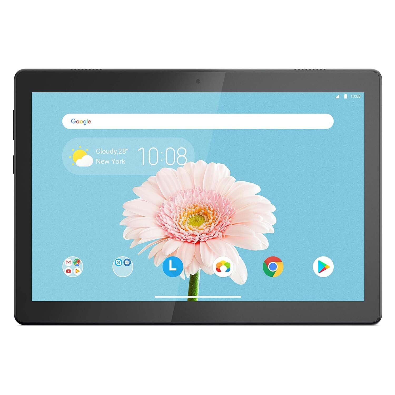 Lenovo Tab M10 HD Tablet (10.1-inch, 2GB, 32GB, Wi-Fi + 4G LTE, Volte Calling), Slate Black + Cover