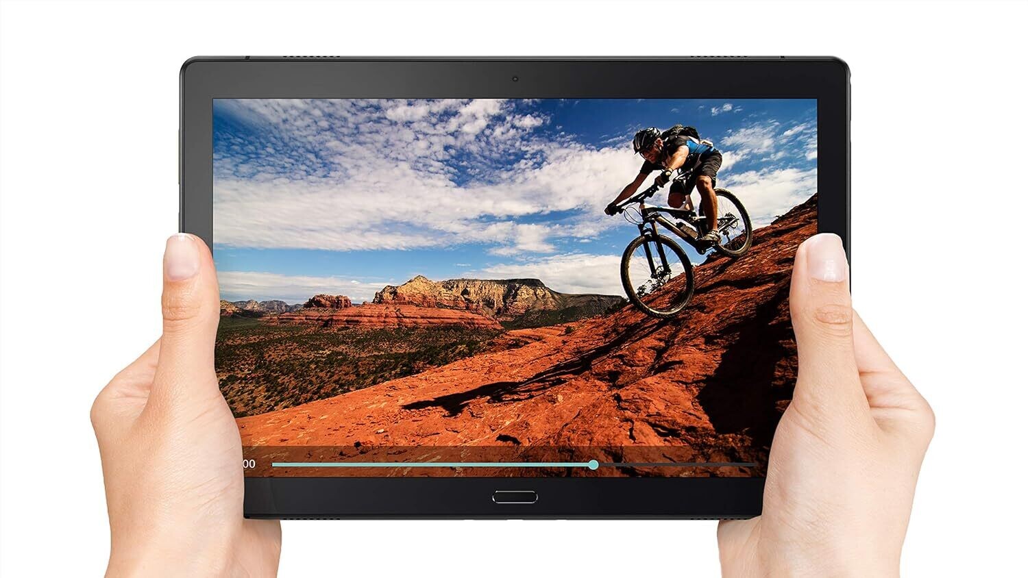 Lenovo Tab P10 Tablet (10.1 inch, 4GB RAM, 64GB, Wi-Fi+4G LTE), Aurora Black