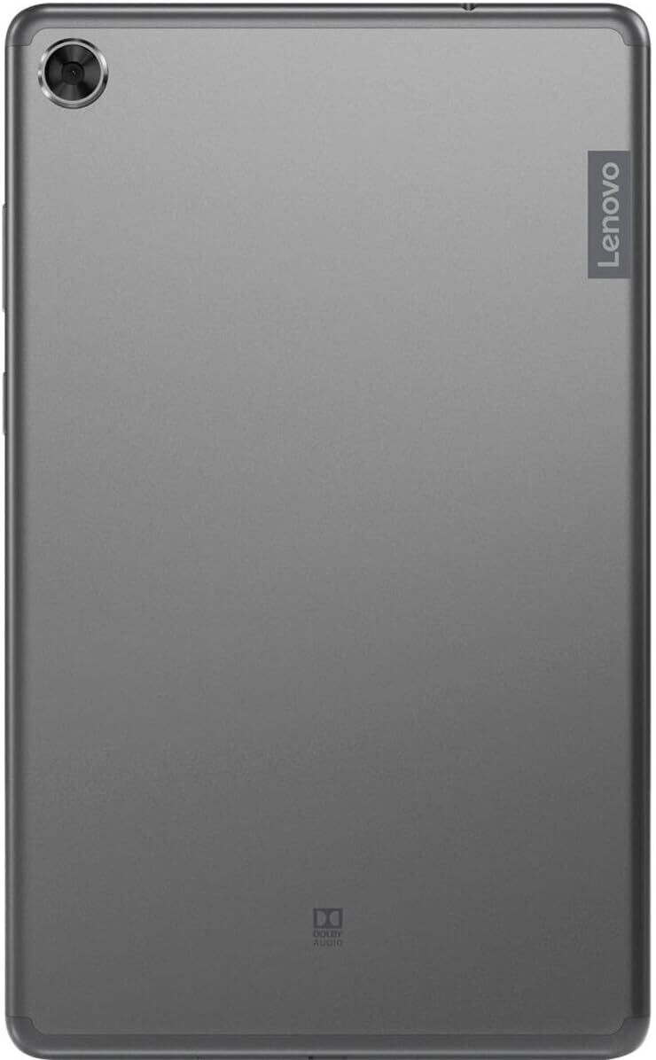 Lenovo Tab M8 Tablet, HD Android Tablet, Quad-Core Processor, 2GHz, 32GB Storage, Full Metal Cover, Long Battery Life, Android 10 Pie, Iron Grey