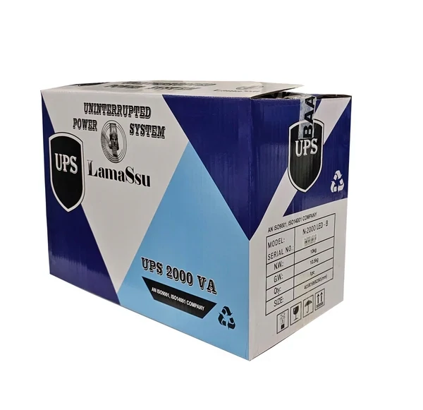 LamaSsu N-Series Offline UPS AVR - 2000 VA - 1200W - Output (2) AC