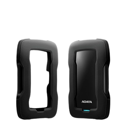 ADATA Durable Series HD330: 1TB Red External USB 3.1 Portable Hard Drive Gaming Console Compatible