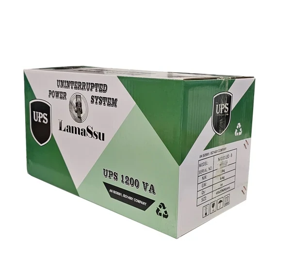 LamaSsu N-Series Offline UPS AVR - 1200 VA - 720W - Output (2) AC