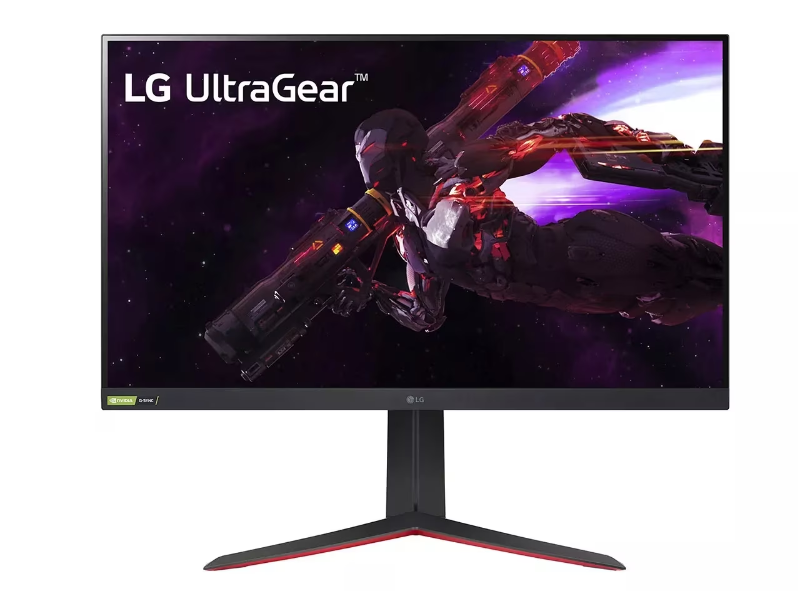 LG 32GP850-B 32 UltraGear QHD (2560 x 1440) Nano IPS Gaming Monitor w/ 1ms (GtG) Response Time &amp; 165Hz Refresh Rate, Tilt/Height/Pivot Adjustable, Black