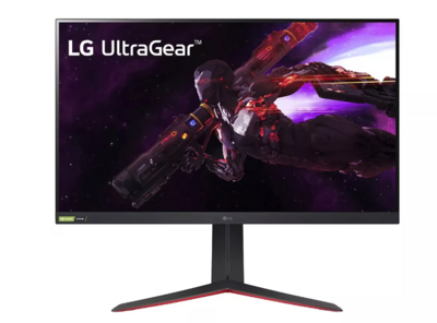 LG 32GP850-B 32 UltraGear QHD (2560 x 1440) Nano IPS Gaming Monitor w/ 1ms (GtG) Response Time &amp; 165Hz Refresh Rate, Tilt/Height/Pivot Adjustable, Black