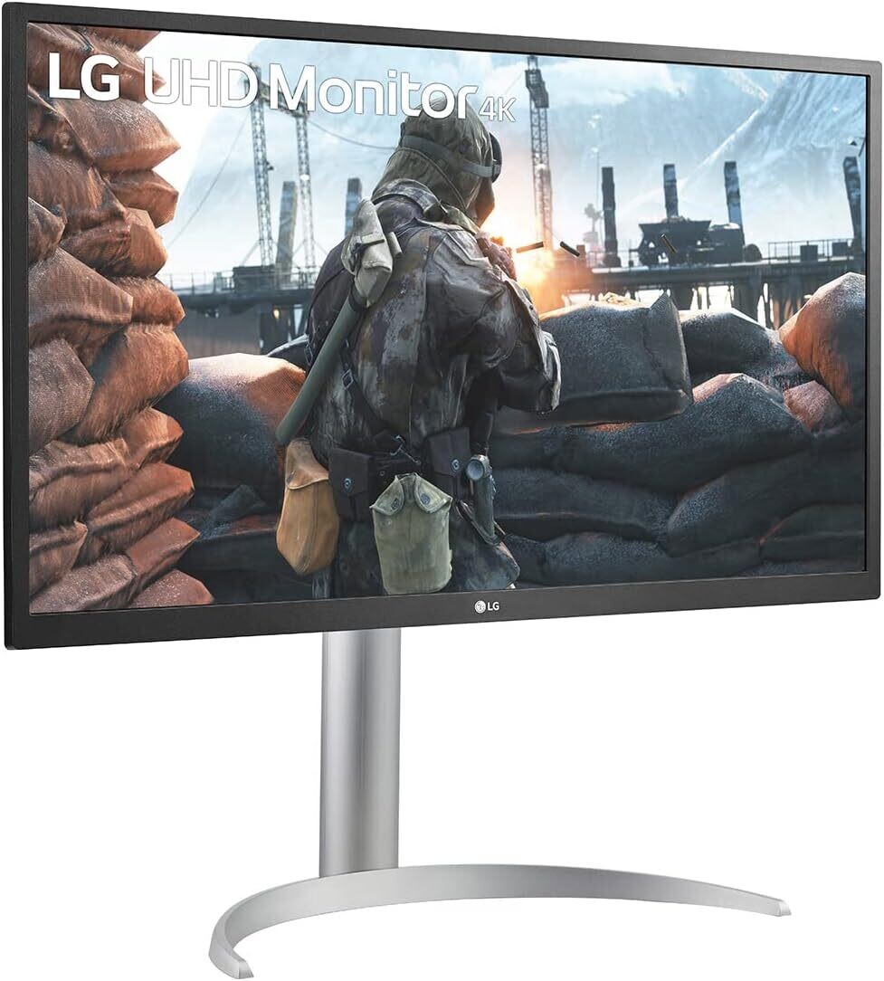 LG 27UP550 27-inch 4K UHD IPS Monitor, sRGB 98%, HDR10, AMD FreeSync