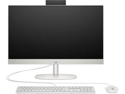 HP 24-cr0297 23.8&quot; AIO - Core i5-1335U - 8GB RAM - 512GB SSD - Shared - WIN 10 PRO K(White)