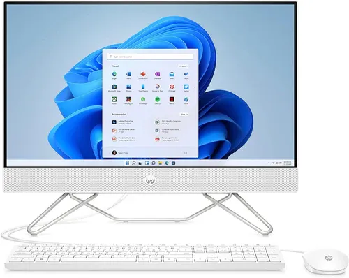 HP 24-cb1054 23.8&quot; AIO - Core i3-1215U - 8GB RAM - 512GB SSD - Shared - WIN 10 PRO K(Starry White)