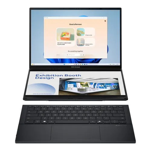 ASUS Zenbook DUO Touch screen UX8406MA-QL232W Laptop - 14” 120Hz OLED -Core Ultra 7 155H - 16GB RAM - 1TB SSD - Shared - Windows 11