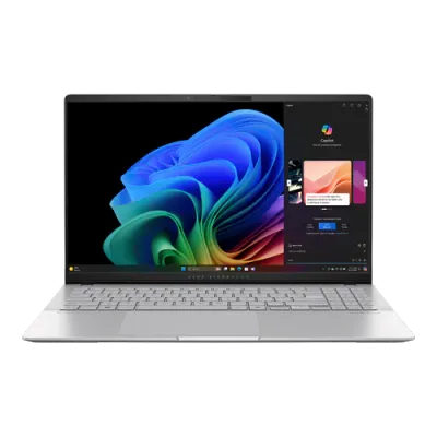 ASUS Vivobook S 15 K5507QA-MA048W Copilot 15.6&quot; 3K OLED Laptop Snapdragon X Plus X1P 42 100 - 16GB RAM - 1TB SSD - Shared - WIN 11 (Cool Silver)