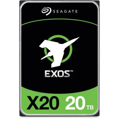 Seagate Exos X20 7200 rpm SATA III 6 Gb/s 3.5&quot; Internal HDD - 20TB