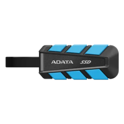 ADATA SC740 500GB Portable External SSD – USB-C 3.2 Gen2, 1,050MB/s, Shock-Resistant, Game Console Compatible