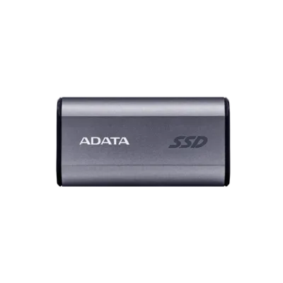 ADATA SC750 Up to 1000 MB/s- HighSpeed USB 3.2 Gen 2 USB-C External Portable SSD Black Titanium