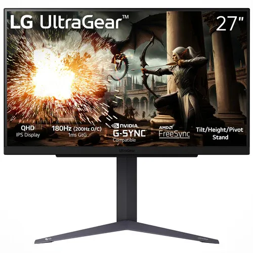 LG 27MS500 - Monitor 27&quot; , IPS Display, 1920 x 1080 (FHD), 100 Hz, Black