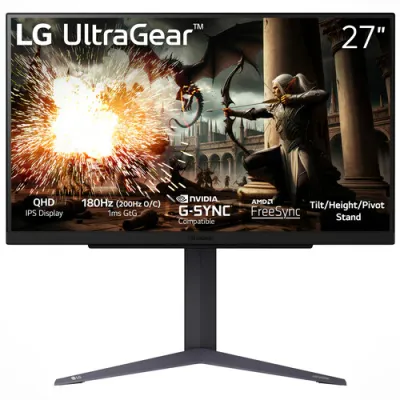 LG 27MS500 - Monitor 27&quot; , IPS Display, 1920 x 1080 (FHD), 100 Hz, Black