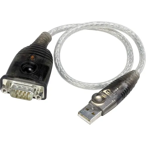 ATEN USB to RS-232/DB-9 Serial Male Adapter (35cm) - UC232A