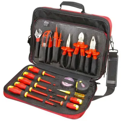GOLDTOOL 18 Piece Electrician&#39;s Repair Tool Kit