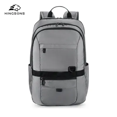 Water-resistant woven fabric, made from recycled Poly. Holds laptops up to 15.6″. Quick pockets at the left and right design can fit for water bottles. Front zipper pocket for quick access smalls.