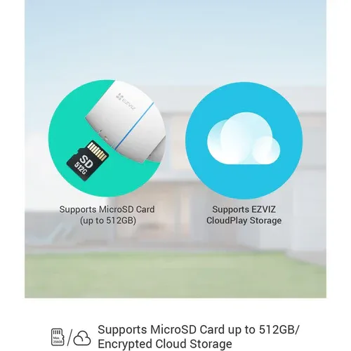 EZVIZ H3c 2K Wi-Fi Smart Home Camera